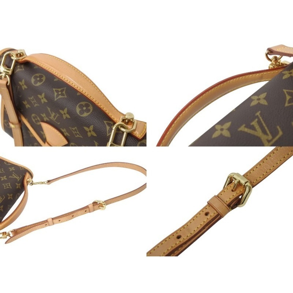 LOUIS VUITTON shoulder handbag Bernia Monogram canvas leather brown - Picture 5 of 9